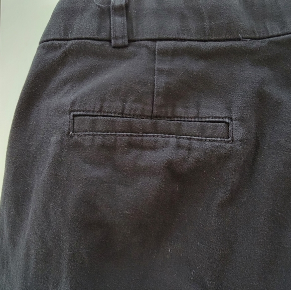 𝅺Briggs New York Black Chino Trousers Size 18 EUC - Picture 3 of 8
